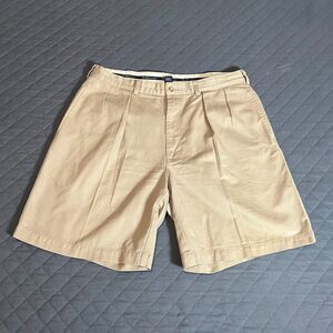 Polo Ralph Lauren Men’s Classic Chino Shorts Khaki 100% Cotton Size 36 Preppy